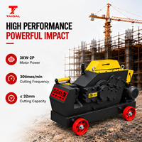 Machine à couper les barres d'armature électrique GQ45, coupeur de barres d'acier robuste, équipement haute efficacité pour la construction