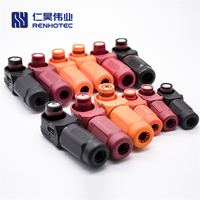 Connecteur de stockage d'énergie 6mm 8mm 12mm batterie prise de câble d'alimentation cc IP67 courant élevé 100A 200A 350A 500A pour ESS