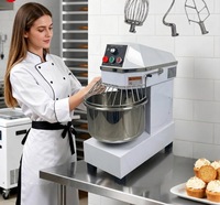 Machine à pétrir la pâte commerciale, équipement de boulangerie professionnel, pétrin automatique pour la production de pain et de pâtisserie, homologué CE