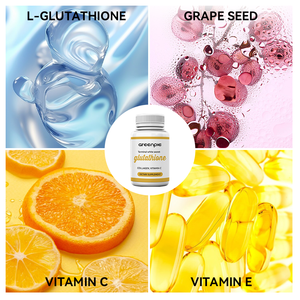 Étiquettes personnalisées <span class=keywords><strong>Glutathion</strong></span> liposomal 5X Extra Collagène <span class=keywords><strong>Vitamine</strong></span> <span class=keywords><strong>C</strong></span> Acide alpha-lipoïque Capsules molles de <span class=keywords><strong>glutathion</strong></span> blanchissantes - Product Image 3