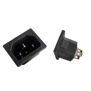 Thiết bị đầu vào C14 AC Ổ cắm điện cho cắm Snap trong kết nối 3 cách nam Outlet 15A 125V 250V công nghiệp AC ổ cắm - Product Image 2