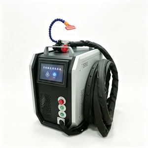 Macchina per Pulizia <span class=keywords><strong>Laser</strong></span> <span class=keywords><strong>a</strong></span> Impulsi Industriale da 500W per Rimozione Ruggine Metallo e Decapaggio Vernice, Pulitore <span class=keywords><strong>Laser</strong></span> <span class=keywords><strong>a</strong></span> Fibra Portatile - Product Image 3