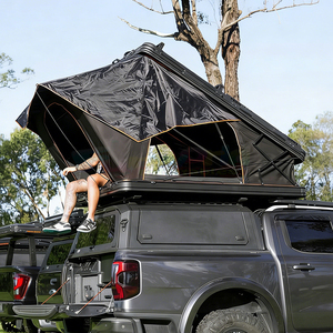 Aluminum Material Rooftop <b>Tent</b> Hard Custom Tenda Da Tetto Two Rooms Waterproof Pickup Roof Top <b>Tent</b> Bed <b>Canopy</b> - Product Image 1
