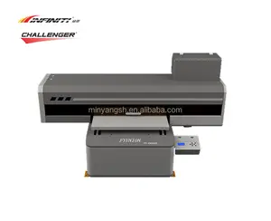 Infiniti FY-6042F Factory High Speed A2 UV Printing Machine With 3 Heads For Glass Bottle Mug Phone Case Flatbed UV Printer