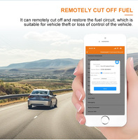 Rastreador GPS Global 4G LTE SA para Auto y Moto con Bloqueo de Motor 9-90V, Rastreo en Tiempo Real a través de Aplicación Gratuita/Almacenamiento en la Nube para PC