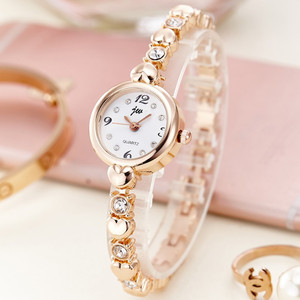 Marca de moda, edición coreana, reloj de pulsera, banda de acero para mujer, banda fina, reloj de moda de cuarzo electrónico para mujer - Product Image 3