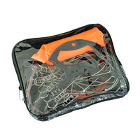 Livraison Rapide Multi-Clips pour la fixation de poissons vivants, en fil d'acier inoxydable avec flotteurs, attache de pêche portable pour leurres, vente en gros