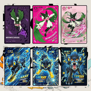 Wholesale Popular Cartoons Pokemoned A6 Art Board Folder Acrylic Art Paint Collection Flare Poster Booster Box Card <strong>Game</strong> <strong>Gifts</strong> - Product Image 3