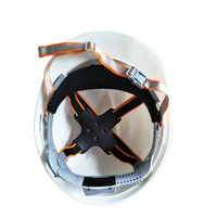 Casque de sécurité pour les travailleurs, disponible en rouge, jaune, bleu, blanc et orange, avec ceinture de sécurité