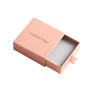 Biểu Tượng Tùy Chỉnh Trượt Các Tông Giấy Lưu Trữ Hộp Quà Tặng Sang Trọng Đồ Trang Sức Trượt Ngăn Kéo Vòng Cổ Bông Tai Vòng Bao Bì Hộp Đồ Trang Sức - Product Image 5