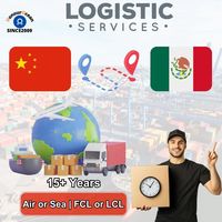 Fournisseur de services logistiques Chine-Mexique, transitaire maritime et aérien, livraison DDU DDP porte-à-porte