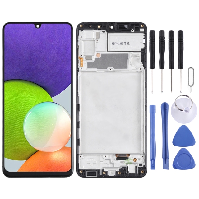 Best Sell Incell LCD Screen for Samsung Galaxy A22 4G Digitizer Full Assembly with Frame Touch Screen Replacement