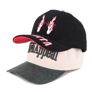 Gorra de Béisbol Deportiva Personalizada de 5 Paneles de Gamuza con Visera Curva para Hombre Gorras con Logotipo Bordado al por Mayor - Product Image 6