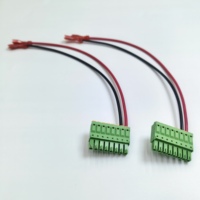 Connecteur de bornier à vis pour PCB 15EDG 3.81MM 15EDGKDP, connecteur femelle à broches 15EDGKD 2/3/4/5/6/7/8/9P, assemblage de câbles