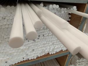مخصص درجة حرارة عالية أبيض قضيب بلاستيكي هندسي مقذوف مصبوب 4 من المصنع مباشرة بنفايات/الوصول إلى هانسا - Product Image 3