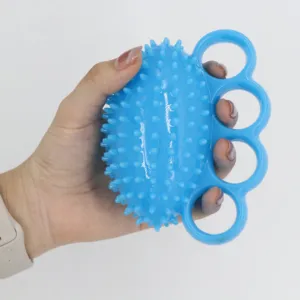 Nuevo PVC Spiky Finger Stretcher Hand Grip Finger Massage Ball