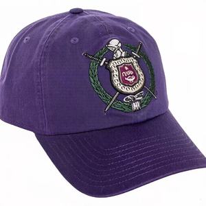 Cappellino da Baseball Personalizzabile con Logo Omiga Psi Phi, Cappello da Uomo con Visiera Ricamata e Cinturino Regolabile - Product Image 2