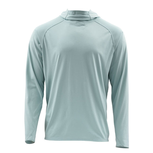 Chemise de pêche tropicale personnalisée, protection solaire extrême UPF50, séchage rapide, respirante, manches longues avec capuche et masque - Product Image 1