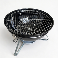Barbecue coréen moderne en acier inoxydable de 14 pouces, de qualité supérieure, au charbon de bois, portable pour l'extérieur, arrêt automatique, couleurs personnalisées disponibles