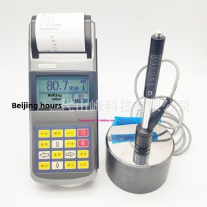 Layar LCD Digital portabel penguji kekerasan genggam pengukuran Bullough presisi tinggi tahan aus