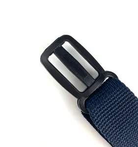 Black Plastic 3 Bar Slides Buckles for Webbing Bar Slides Buckle Tri Glide Clasp for Travel Backpack Webbing