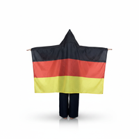 Drapeaux de corps promotionnels personnalisés 3x5 pieds Allemagne Brésil Argentine pour l'encouragement des supporters – Drapeaux nationaux des pays d'Amérique du Sud
