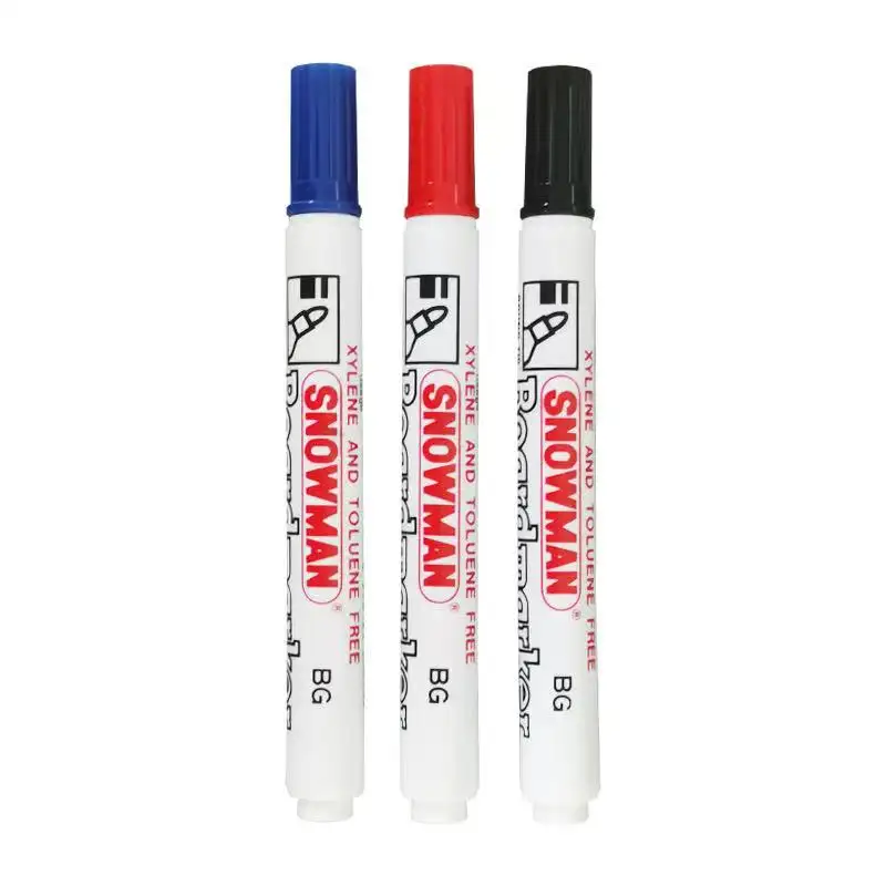 Odorless Wholesale best snowman White Board Marker Pen Dry Erase Whiteboard Marker