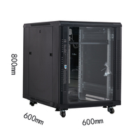 Armoire de réseau ouverte en acier personnalisée, rack de serveur de centre de données, gestion de serveur, 19 pouces, 12U, 14U, efficace en stock