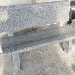 Banco de granito de piedra natural de cementerio de tamaño personalizado lápida y Monumento gris oscuro de China - Product Image 2