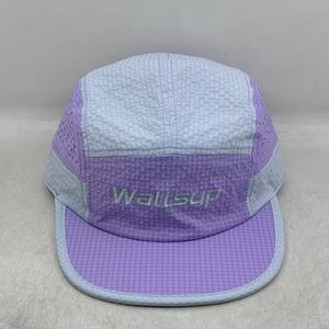 Sombrero <span class=keywords><strong>de</strong></span> campamento <span class=keywords><strong>de</strong></span> secado rápido deportivo transpirable <span class=keywords><strong>de</strong></span> 5 paneles personalizado Gorras para correr al por mayor, <span class=keywords><strong>gorra</strong></span> <span class=keywords><strong>de</strong></span> poliéster con logotipo <span class=keywords><strong>de</strong></span> impresión <span class=keywords><strong>de</strong></span> alta calidad ajustable - Product Image 4