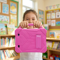 Tablette Android 8 pouces de la marque ATOUCH, tablette pour enfants avec emplacement pour carte SIM et Wi-Fi