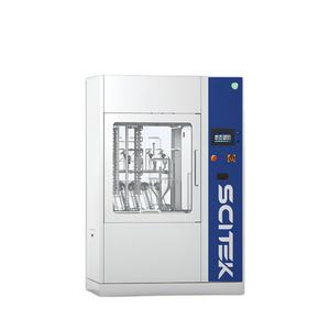 Lavadora SCITEK 688/1210L GMP de una/doble puerta con impresora integrada, sistema de limpieza avanzado y sistema de secado por aire comprimido. - Product Image 1