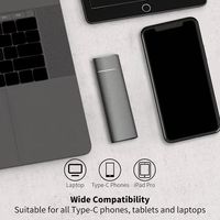 Portable SSD 30 To 16 To 10BT 8 To 4 To 2 To Disque dur externe Bleu Rouge Noir Mobile SSD Disque solide