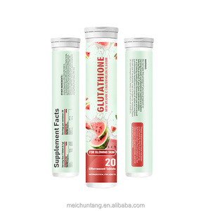 Tablet Effervescent <span class=keywords><strong>L</strong></span>-<span class=keywords><strong>Glutathione</strong></span> Kolagen Vitamin C Kualitas OEM Produk Kecantikan Pemutih Kulit Harga Grosir - Product Image 5