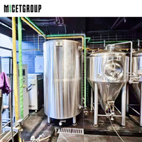 Système de micro-brasserie prêt à l'emploi : Fermenteur et brassoir clés en main, équipement de brassage de bière économique