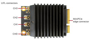 קומקס WLE1216V2-20 i-temp qca9994 <span class=keywords><strong>wifi</strong></span> 5 802.11ac גל <span class=keywords><strong>2</strong></span> 4*4 MU-MIMO יחיד מודול מיני ipcie - Product Image 2