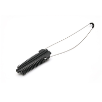 PA500 Accessoire de puissance FTTH pour câble ADSS, Collier d'ancrage et de tension FTTH pour câble à fibre optique plate