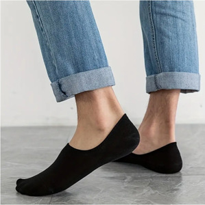 جوارب رجالية من القطن لربيع وصيف 2024 دون رباطات جوارب منخفضة جوارب رجالي بدون رباطات - Product Image 4