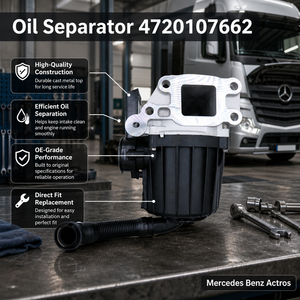 柴油油分离器 4720107662 A4720107662 EA4720107662 适用于梅赛德斯奔驰 Actros Detroit DD13 DD15 - Product Image 1
