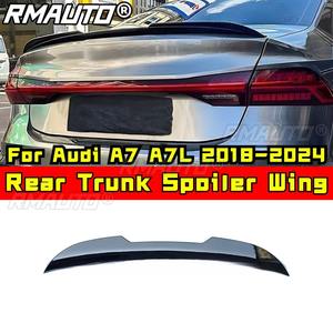 สปอยเลอร์หลังคาท้ายรถยนต์ สปอยเลอร์หลัง สปอยเลอร์หลังคา สำหรับ Audi A7 A7L 2018-2024 ชุดแต่งรถยนต์ อุปกรณ์ตกแต่งรถยนต์ - Product Image 1