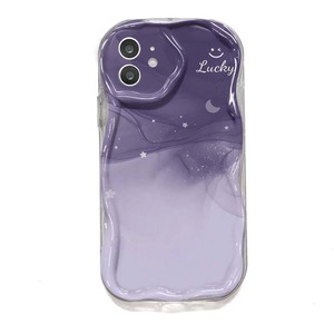 Gradiente colore viola stampa bordo onda in <span class=keywords><strong>Silicone</strong></span> TPU <span class=keywords><strong>Cover</strong></span> per <span class=keywords><strong>Iphone</strong></span> 8 X Xr Xs <span class=keywords><strong>11</strong></span> 12 13 14 16 17 Pro Max - Product Image 4