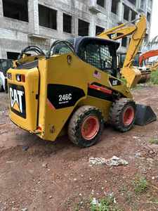 Cargadora de Ruedas Usada Caterpillar 246C, Capacidad de Carga Nominal de 4 Toneladas, Modelo 2023, Mini Cargadora de Ruedas 4x4 con Motor y Rodamientos - Product Image 5