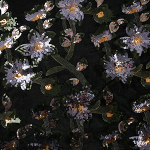 Mới Nhất Phong Cách Ren Lưới Nhung Ren Vải Lưới Vải Thêu Lụa Sữa Thêu Ren Vải Cho Váy Cưới - Product Image 2