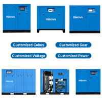 Compresseur d'air à vis 75hp 100hp 120hp 150hp 8bar 45kw 55kw 75KW 90KW 500l 600L 1000L Machine de compresseur d'air