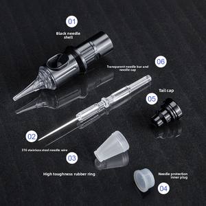 لوازم احترافية للاستعمال مرة واحدة 1205RL 20 خراطيش وشم لإبر PMU تظليل احترافي - Product Image 5