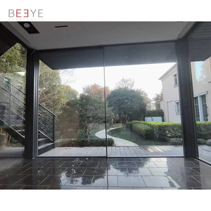 Fournisseur de profilés en aluminium pour portes coulissantes à deux rails, cadre ultra-fin, norme américaine NAFS, pour terrasse extérieure, sortie d'usine - Product Image 1