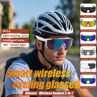 Lunettes de cyclisme intelligentes QY-Pro 1 avec assistant vocal IA et traduction, pour hommes et femmes