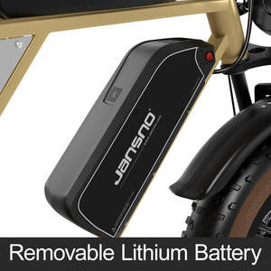 จักรยานไฟฟ้า Jansno 750W รุ่นภูเขา ล้ออ้วน 20 นิ้ว ความเร็ว 45 กม./ชม. สำหรับผู้ใหญ่ มีสินค้าพร้อมส่งจากคลังสินค้า EU/US/AU - Product Image 5