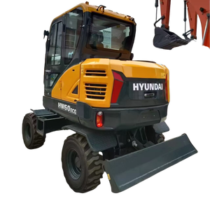 Excavadora de ruedas Hyundai HW60 usada a la venta - Product Image 1