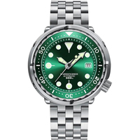 Montres automatiques pour hommes 300M Montre-bracelet mécanique étanche Montre de plongée lumineuse